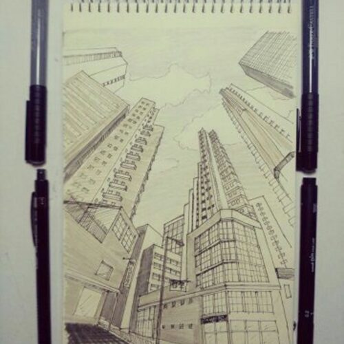 JUAN MANUEL LUNA PERSPECTIVA DIBUJO